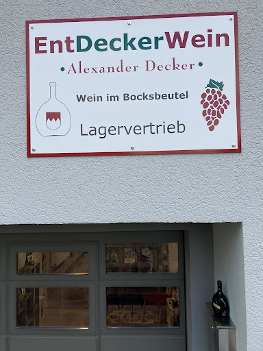 EntDeckerWein - Alexander Decker Frankenwein im Bocksbeutel