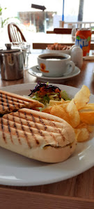 Seaside cafe Budleigh Salterton photo