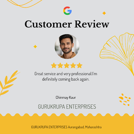 Chinmay Kaur raves about her exceptional experience at GURUKRUPA ENTERPRISES, the best shop for f…