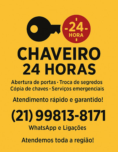 Chaveiro 24h Jacarepaguá