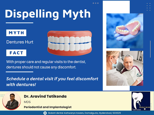 Myth and Fact on Dentures (False Teeth) post image