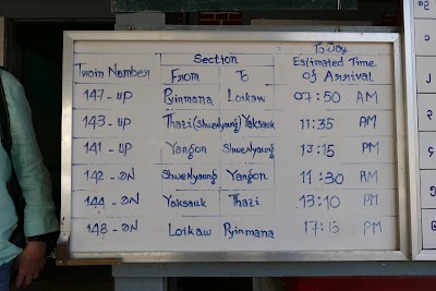 Photos of Kalaw Railway Station