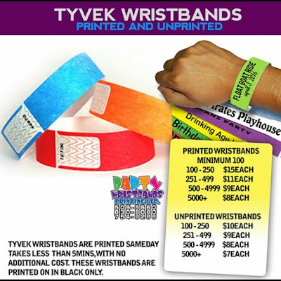 Photos of PARTY WRISTBANDS PRINTING LTD