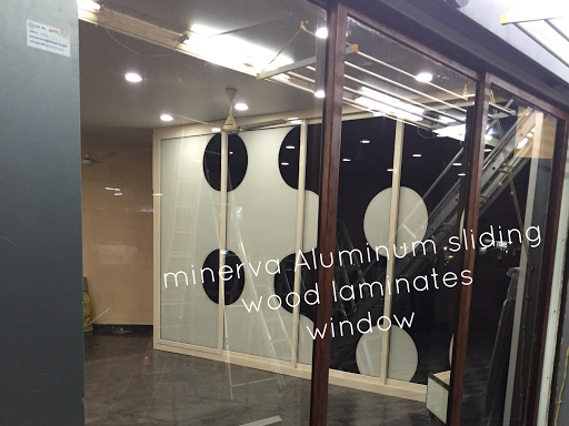 Wooden Laminates Aluminium Sliding Window  post image