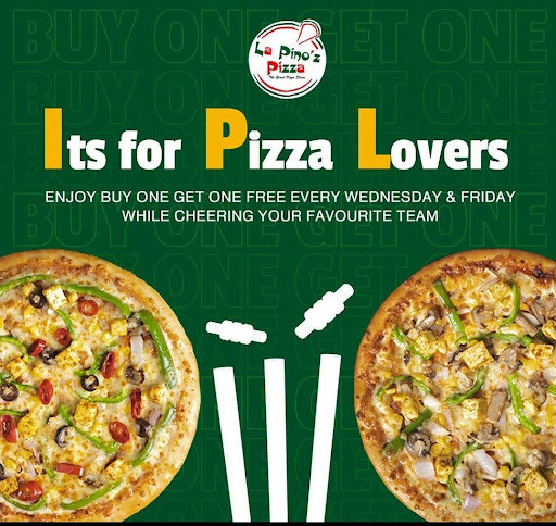 𝐈𝐭'𝐬 𝐟𝐨𝐫 𝐏𝐢𝐳𝐳𝐚 𝐋𝐨𝐯𝐞𝐫𝐬
Enjoy buy one get one