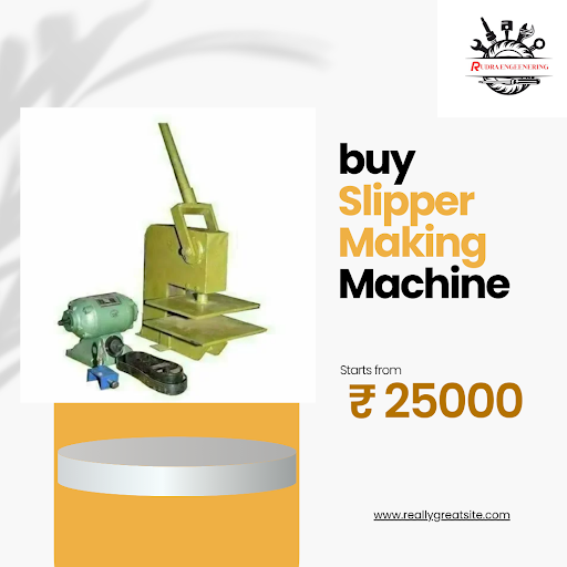 Looking to buy a slipper-making machine? 🥿 Discover top-quality solutions with Rewa's leading man… post image