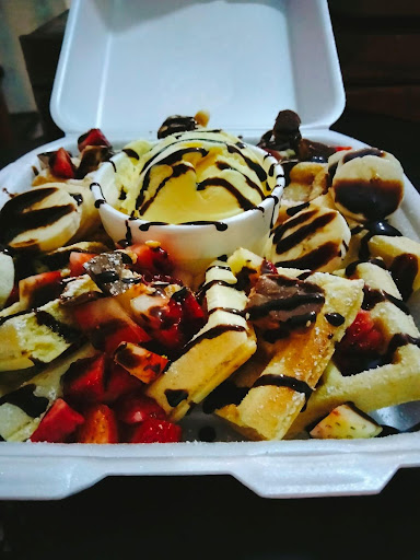 Chubbyfoodbike Bubble Waffles & mini hot cakes