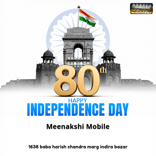 Celebrate Independence Day with gratitude and respect. Visit Meenakshi Mobile, your trusted secon… post image