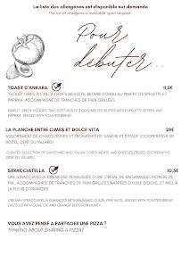 Menu La Storia : restaurant / vente à emporter Page 6