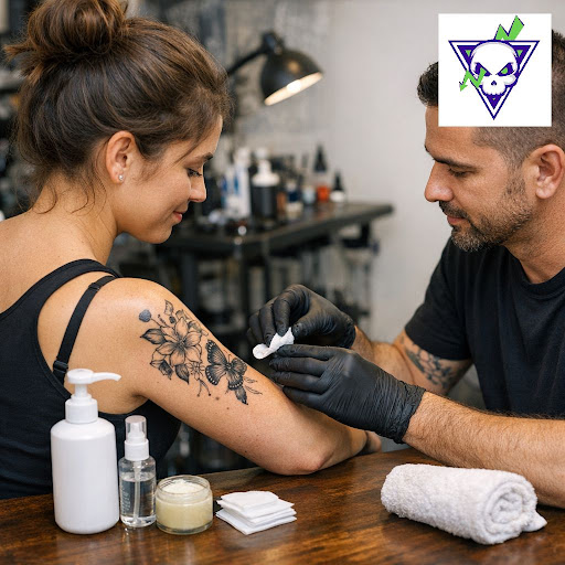 Got fresh ink or planning one soon? At Ink Voltage Tattoo & Piercing Ghatkopar Chembur, we believ…