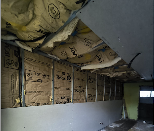 Nous sommes ravis d'avoir démarré les travaux chez M....