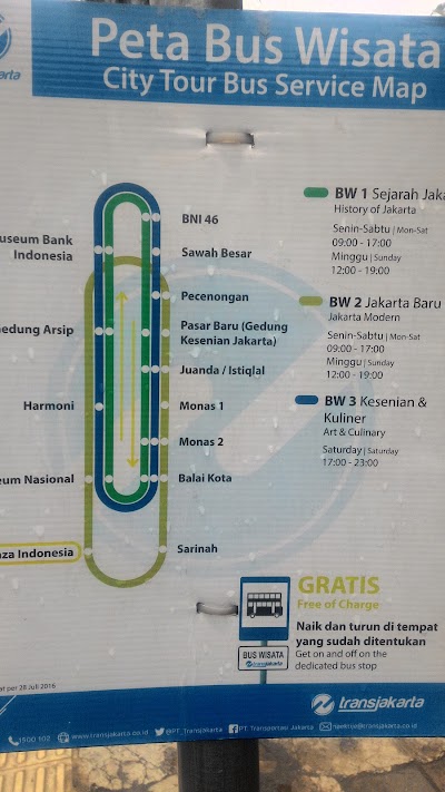 Photos of Halte City Tour Plaza Indonesia