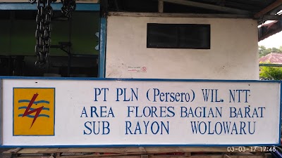 Photos of PLN. Rayon Wolowaru