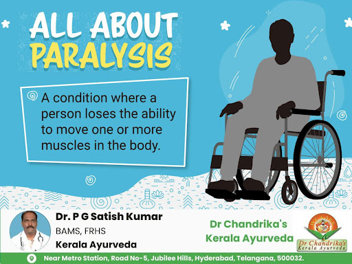Paralysis is a loss of muscle function in part of the body due to damage to the nervous system. I… post image