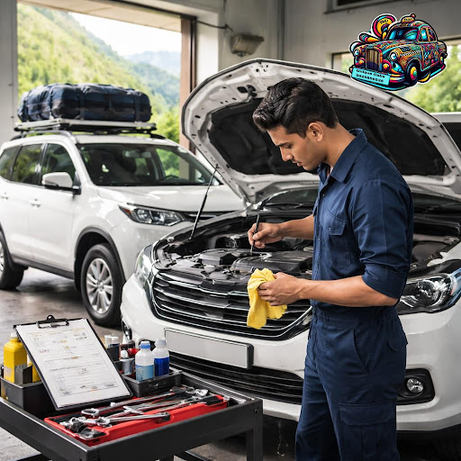 Planning an outstation trip from Kadodara or Surat? Regular vehicle servicing is the first step t… post image