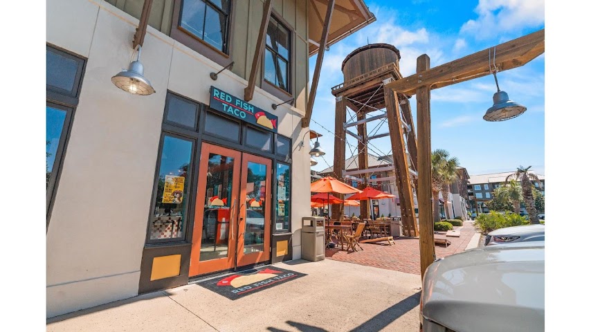 Red Fish Taco by null