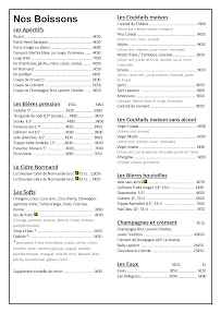 Menu Le Café du Théâtre - Cherbourg Page 2