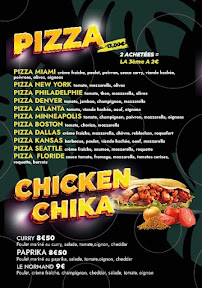 Menu FLORIDE SNACK - Restaurant Moult, Burger, Pizza, Restaurant ouvrier Bellengreville - Argences Page 1
