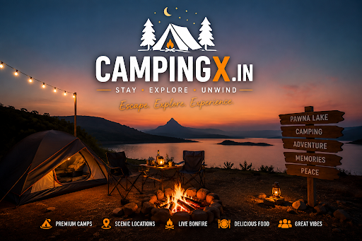 🌄 Escape the City. Wake Up by Pawna Lake. 🔥🏕️ post image