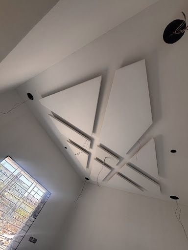 🏡 Modern Living Room Gypsum False Ceiling