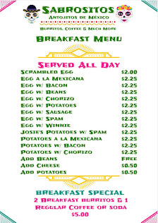 Sabrositos Antojitos de Mexico