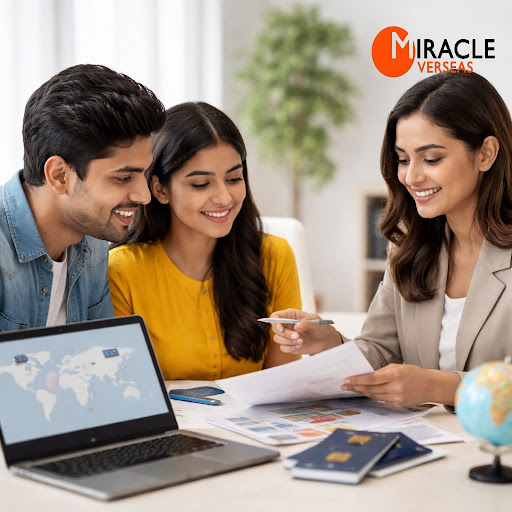 Dreaming of studying abroad but confused by applications, exams, and visa rules? Miracle Overseas… post image