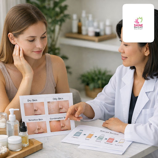 Not sure which products really suit your skin? At Shine Skin Clinic, Basantpur, Rajnandgaon, our… post image