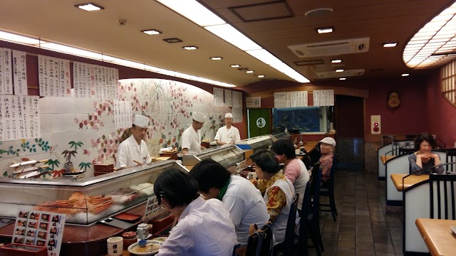 Denhichi sushi Saiin shop