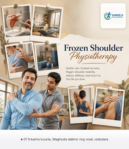 Shreeji Physiotherapy offers specialized physiotherapy treatment in Vadodara for frozen shoulder,… post image