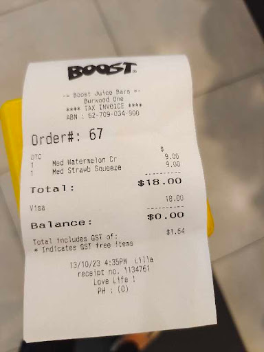 Boost Juice - Burwood One - Thumbnail