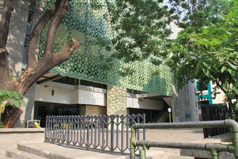 Arief Rahman Hakim Mosque of the Indonesian University of Salemba, Author: Rinaldi Yuda Pratama