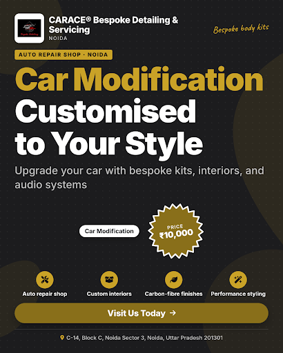 Upgrade your vehicle with custom car modification services at CARACE® Bespoke Detailing & Servici… post image