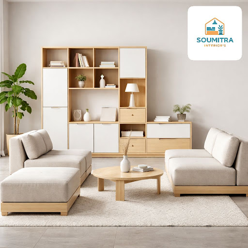 Love clean lines, clutter-free spaces and smart storage? At SOUMITRA INTERIOR'S in Joka, Kolkata,… post image