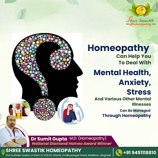 "Discover the power of Homeopathy in managing mental health, anxiety, stress, and various other m… post image