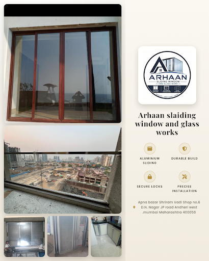 Arhaan Sliding Window and Glass Works specializes in aluminium sliding windows andheri west, offe… post image