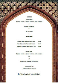 Menu Hotel Restaurant Relais Lorraine Alsace Pere & Fils Raon L'étape Vosges Page 6