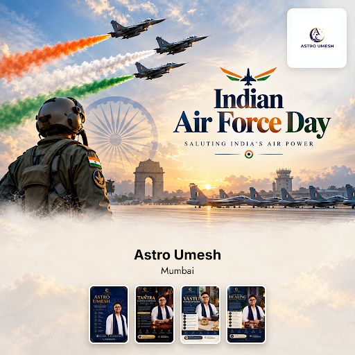 Celebrate Indian Air Force Day 2026 with insights from Astro Umesh, your trusted astrologer in Ba… post image