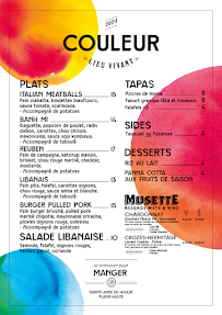 Menu BAZAAR HALL Page 3