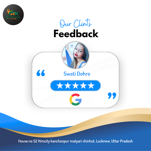 Swati had an excellent experience at R K Physiotherapy Clinic, the best physiotherapy center in L… post image