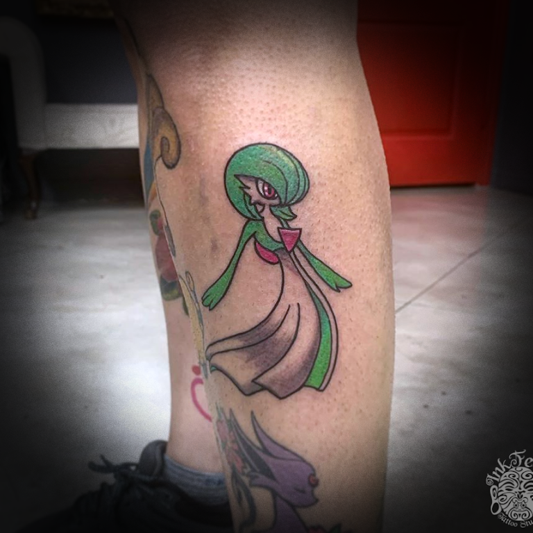 Gardevoir Tattoo Design (Shiny) - Nicole's Ko-fi Shop