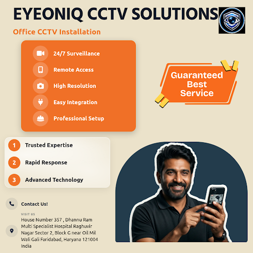 EYEONIQ CCTV SOLUTIONS provides professional office CCTV installation services. Reliable cctv ser… post image