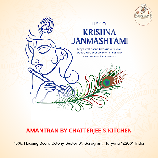 Celebrate Janmashtami with delicious daily tiffin service from Amantran by Chatterjee's Kitchen,… post image