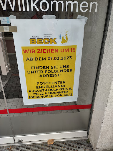 BECK Textilpflege Heidenheim an der Brenz - Thumbnail