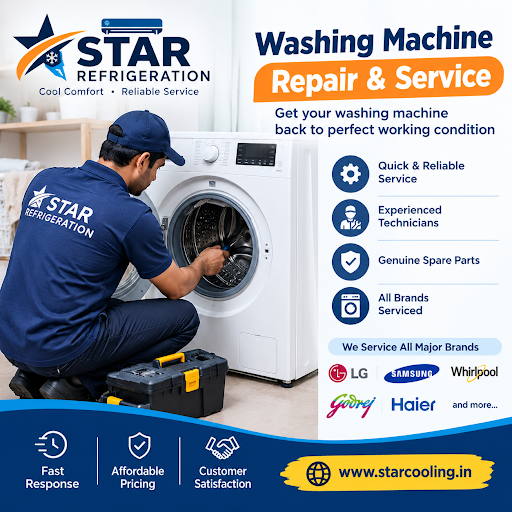Star Refrigeration provides reliable washing machine repair and service in Lucknow. We repair LG,… post image