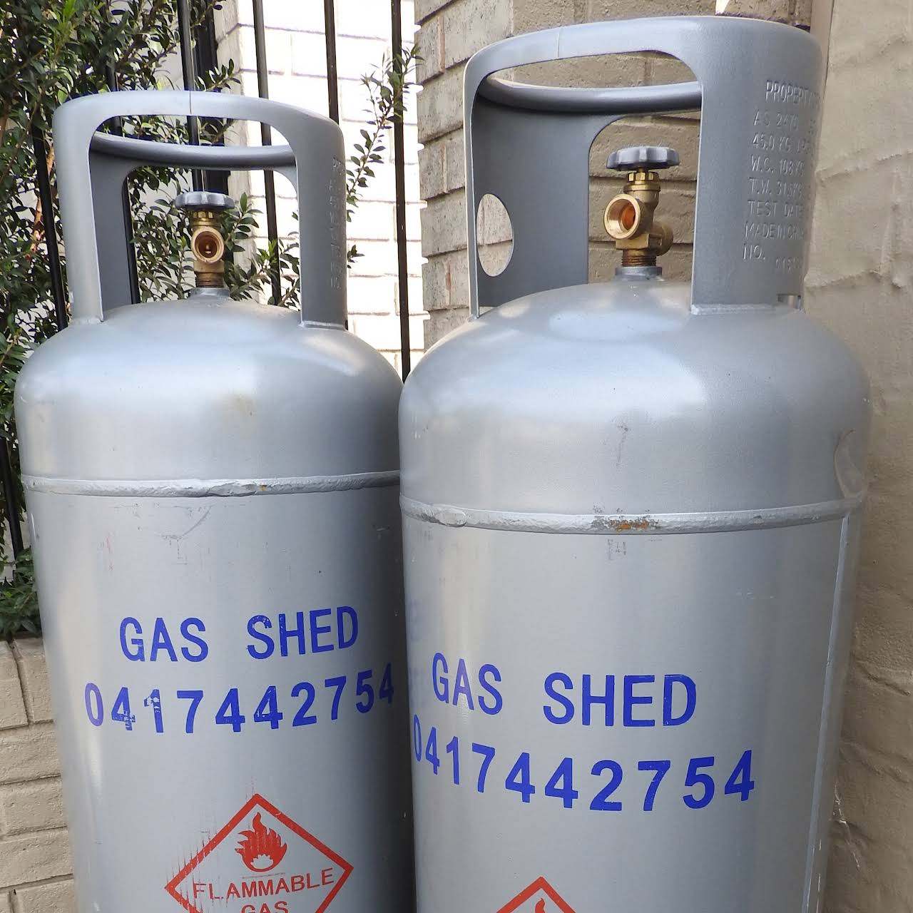 Gas Shed 45kg bottle LPG refills and deliveries in Sydney