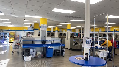 Bright laundromat