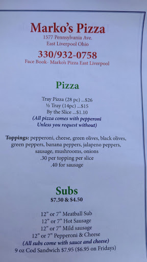 Marko's Pizza - Visual