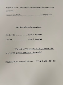 Menu Restaurant Le 1900 Page 5