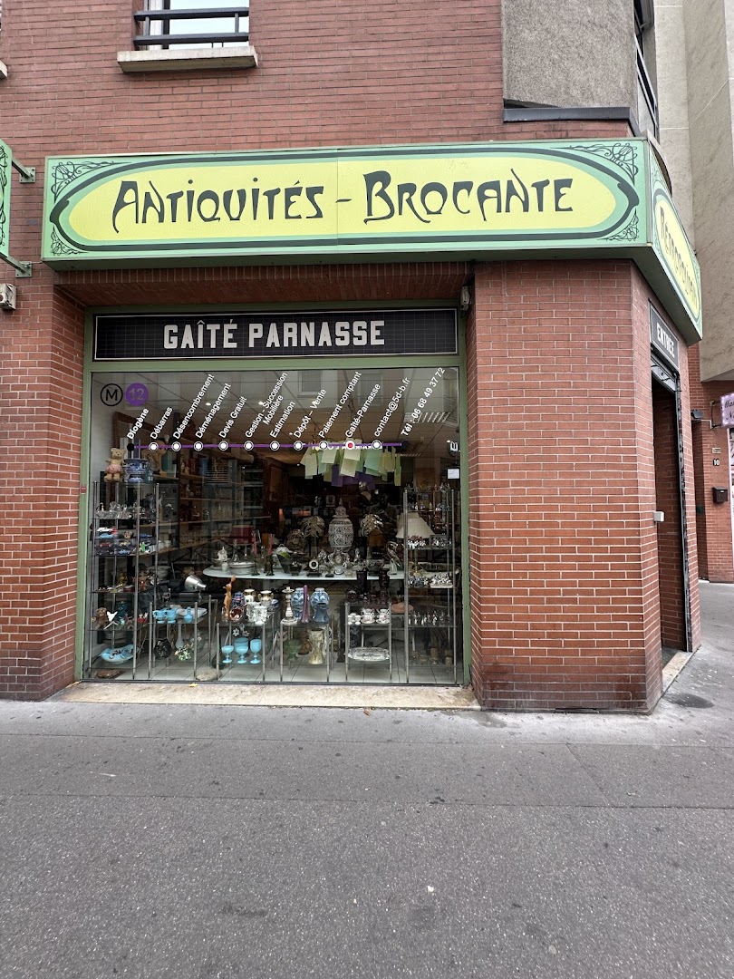 5 D&B Antiquite-Brocante Gaite - Parnasse Depot/Achat-vente