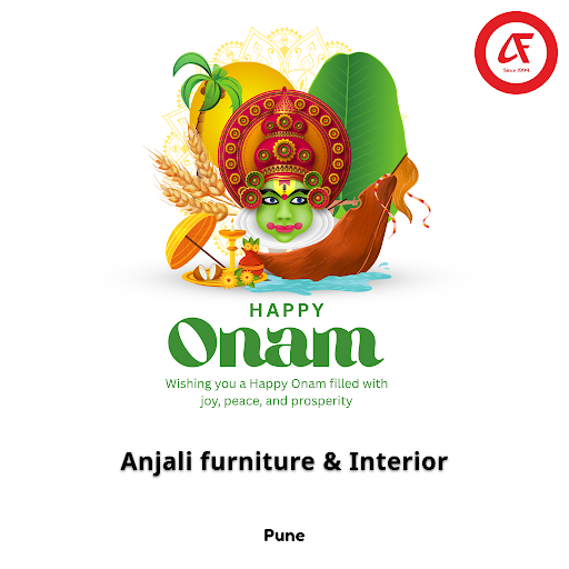Celebrate Onam with elegant dining table sets from Anjali Furniture & Interior, your trusted furn…